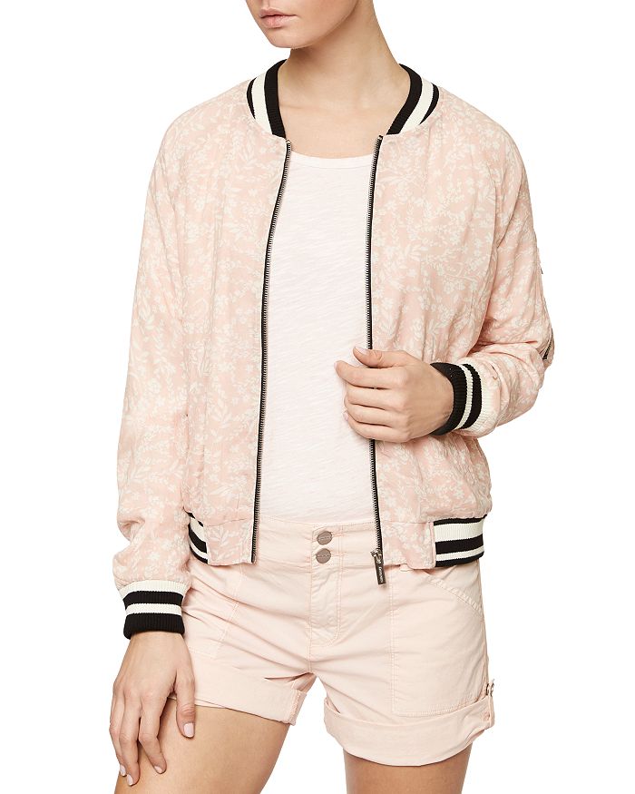 Sanctuary Sprout Floral Print Bomber Jacket Bloomingdale s
