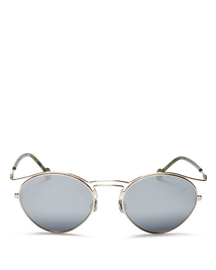 Dior - Women's Mirrored Round Sunglasses, 53mm
