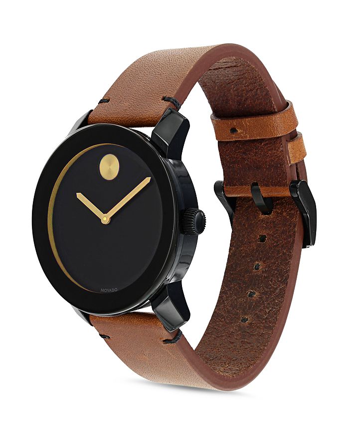 Shop Movado Bold Large Watch, 42mm In Black/gold
