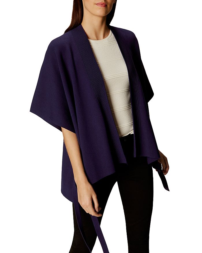 KAREN MILLEN Cape Style Cardigan Bloomingdale s