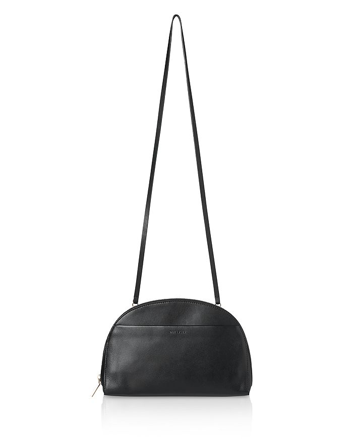 Whistles Corso Half Moon Large Leather Shoulder Bag Bloomingdale's