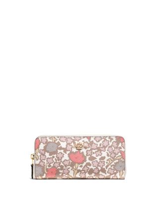 coach yankee floral wallet