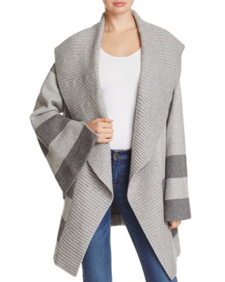 burberry check cardigan