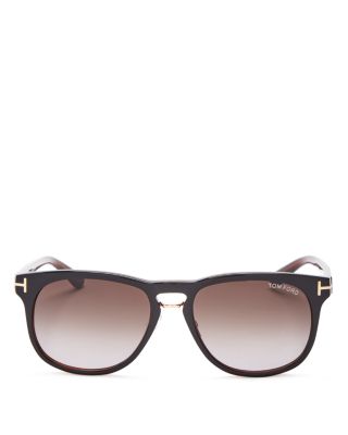 Tom Ford Men's Franklin Square Sunglasses, 55mm | Bloomingdale's