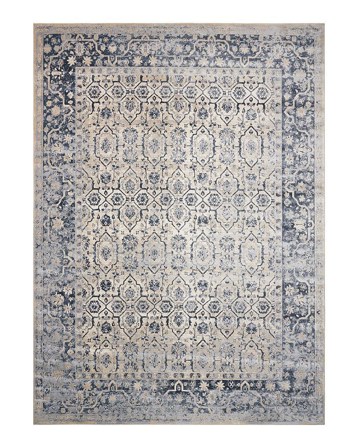Nourison Alexandra Area Rug, 3'11 X 5'7 In Ivory Blue