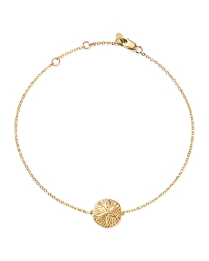 14K Yellow Gold Sand Dollar Ankle Bracelet - 100% Exclusive