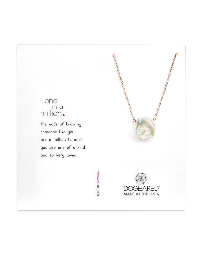 Dogeared one in a store million pearl necklace
