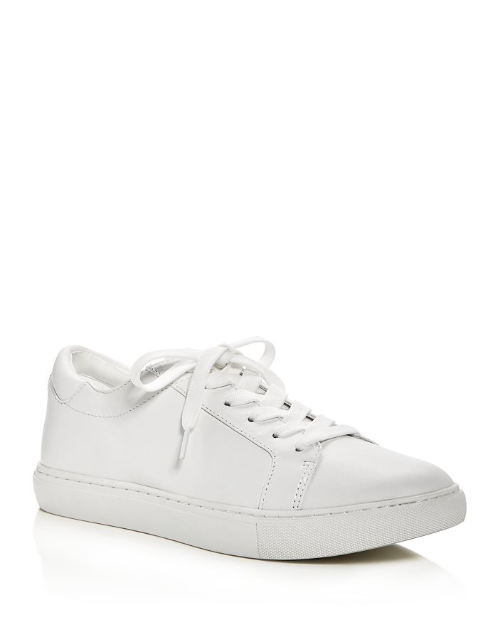 Kenneth Cole Kam Pride Lace Up Trainers In White