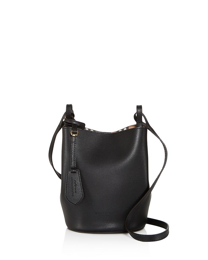 Burberry Lorne Small Leather Bucket Bag (47.1% off) – Comparable value ...