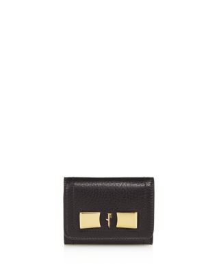 【SALVATORE FERRAGAMO】VARA CARD WALLET Gancini credit card holder - Women | Ferragamo