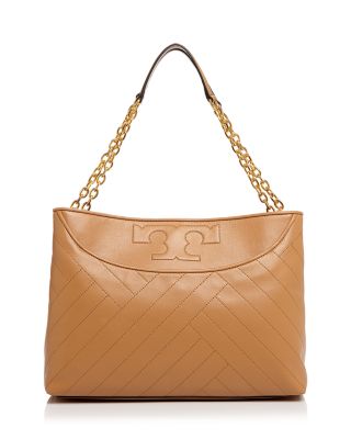 Tory Burch Georgia Slouchy Quilted Leather Tote Bag
