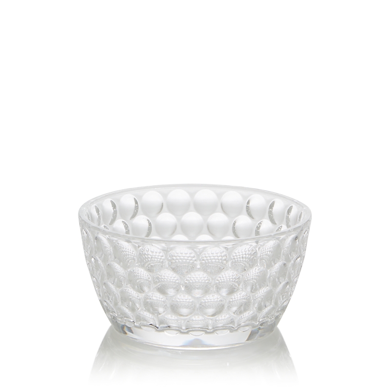 Mario Luca Giusti Acrylic Lente Snack And Cereal Bowl In Clear