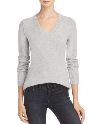 AQUA V-Neck Sweater - 100% Exclusive | Bloomingdale's