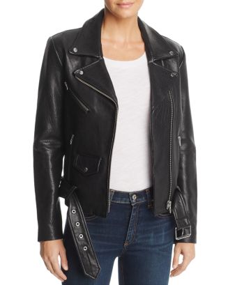 Veda Jayne Leather Moto Jacket | Bloomingdale's