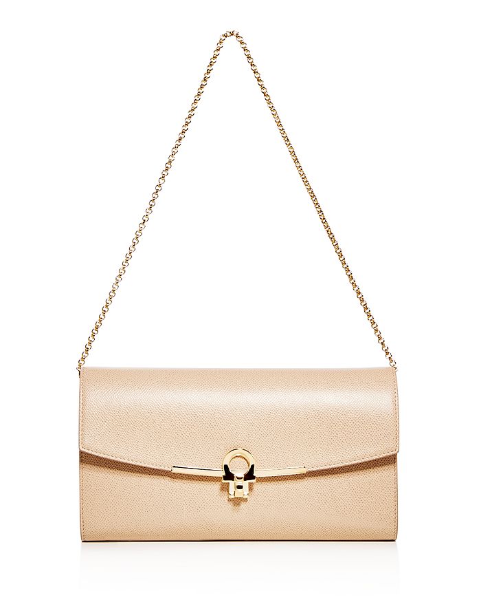 Ferragamo Salvatore Icona Leather Wallet on Chain | Bloomingdale's