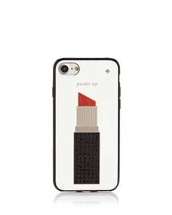 kate spade new york - Jeweled Lipstick iPhone 7/8 Case
