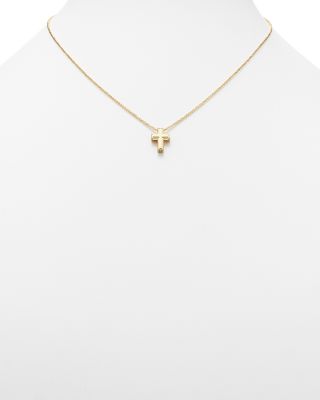 roberto coin baby cross necklace