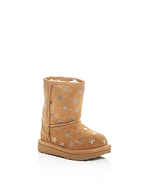 Ugg Kids' Classic Mini Ii Star Boot In Chestnut