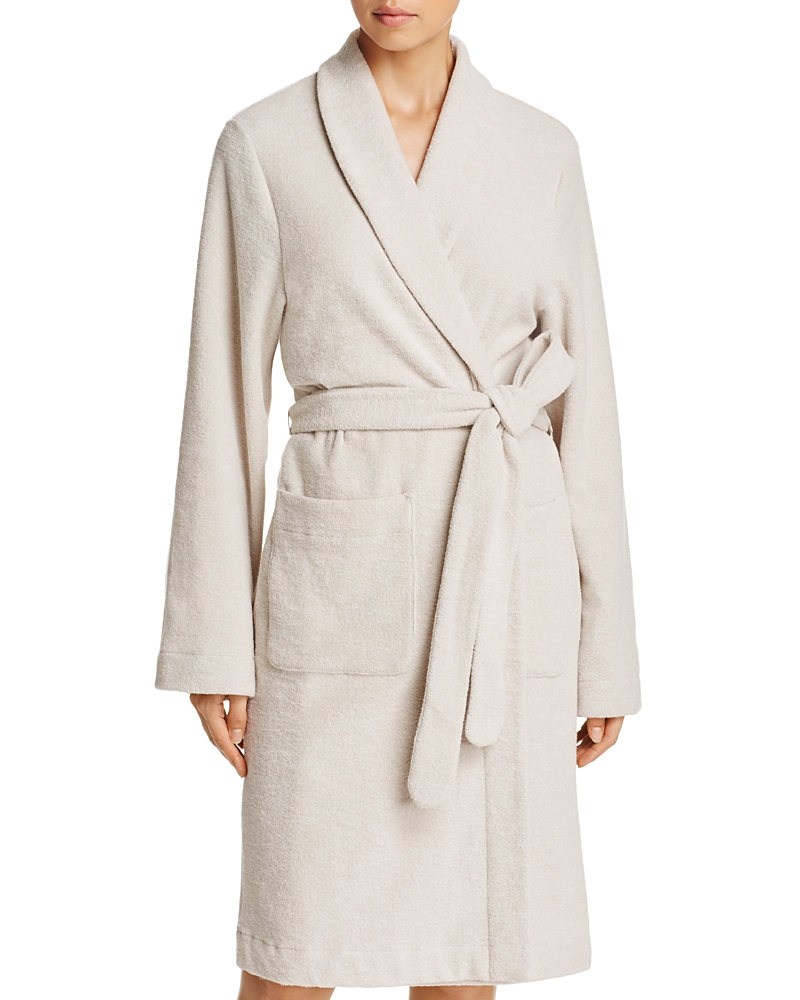 HANRO PLUSH WRAP ROBE 77127