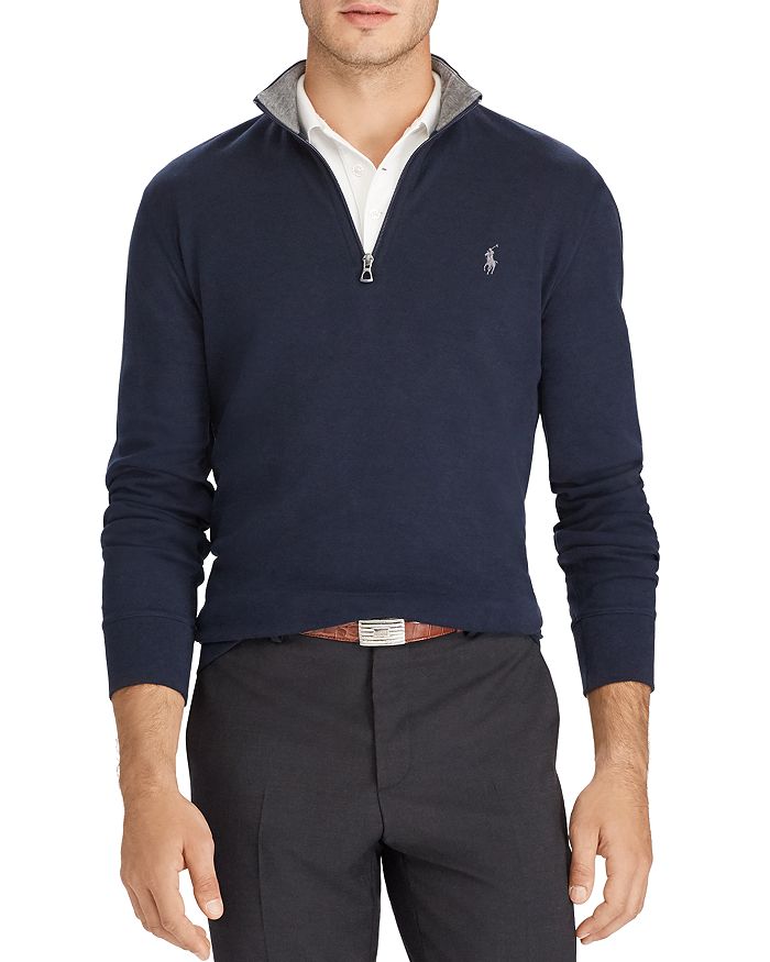 POLO RALPH LAUREN HALF-ZIP SWEATSHIRT,710680863001