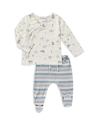 Wallpaper Angel Dear Boys Dragon Print Shirt Striped Footie Pants Set For iPhone Free