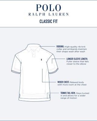 ralph lauren slim fit shirt size guide