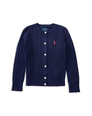 Girls' Cable-Knit Cardigan - Little Kid
