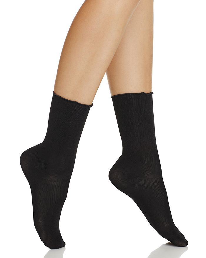 HUE Luster Ruffle Socks Bloomingdale s