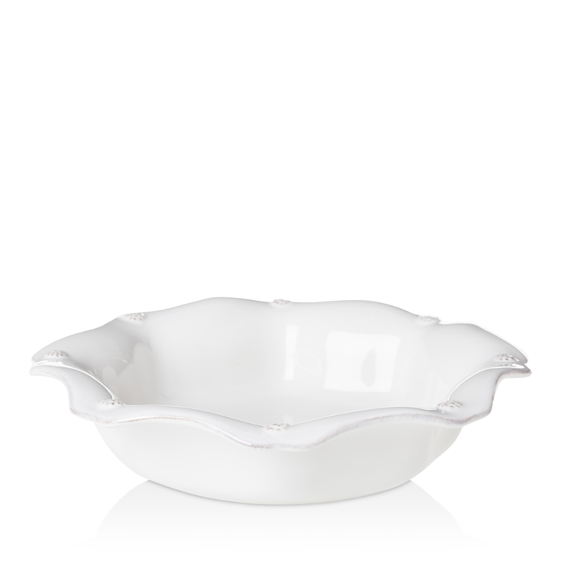 Juliska Berry & Thread Scallop Pasta - Whitewash In Whitewash