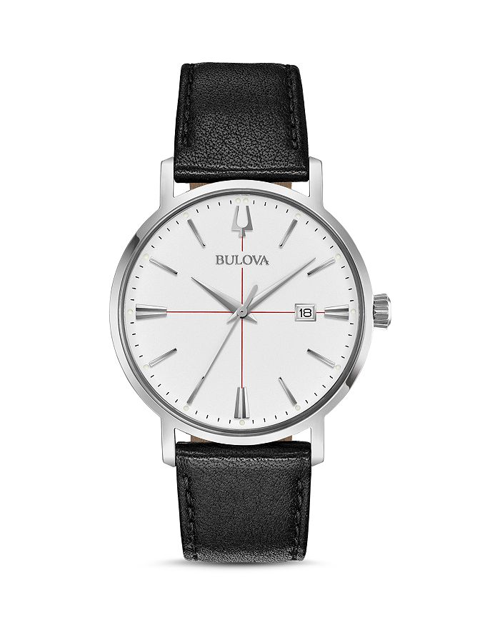 Bulova Aerojet Watch, 39mm - 100% Exclusive In White/black