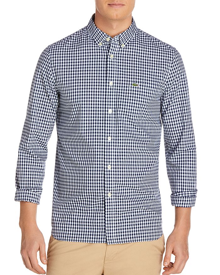 Lacoste Casual Long Sleeve Button-Down Shirt | Bloomingdale's