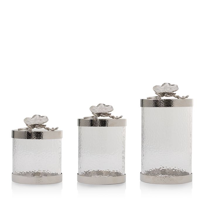 Michael Aram White Orchid Canisters Bloomingdale's