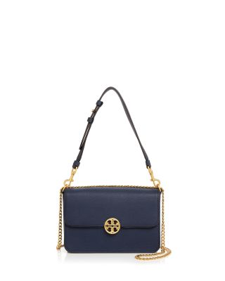 Tory Burch Chelsea Leather Convertible Shoulder Bag Bloomingdale s