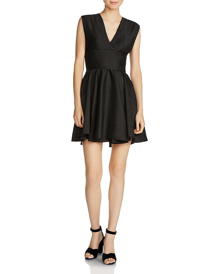 Maje Revely Banded A-Line Dress | Bloomingdale's