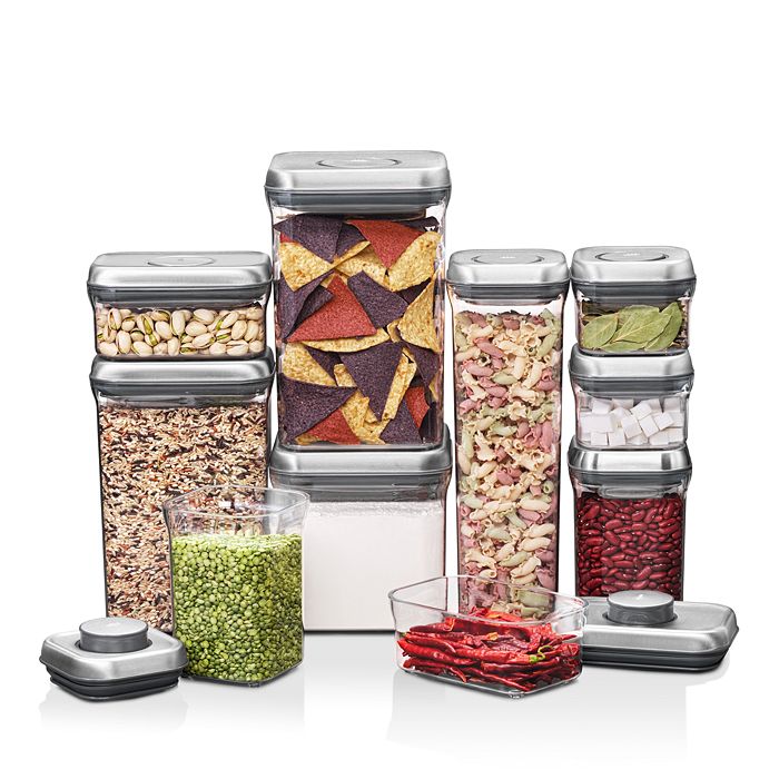 OXO POP Steel 12-Piece Food Storage Container Set + Reviews