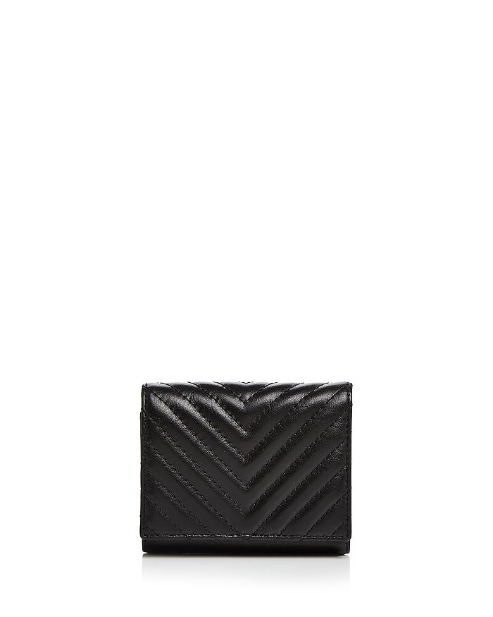 Rebecca Minkoff Love Quilted Leather Trifold Wallet | Bloomingdale's