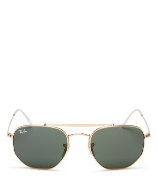 ray ban hexagonal with bar