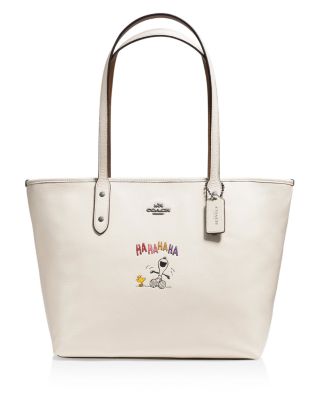 snoopy tote coach