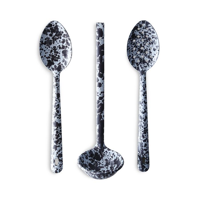Food52 Grey Splatter Enamel Serving Utensils, Set of 3 Bloomingdale's