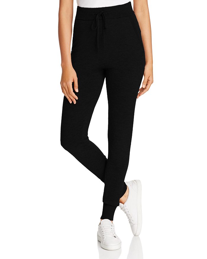 Donna Karan High Rise Sweater Knit Jogger Pants Bloomingdale s