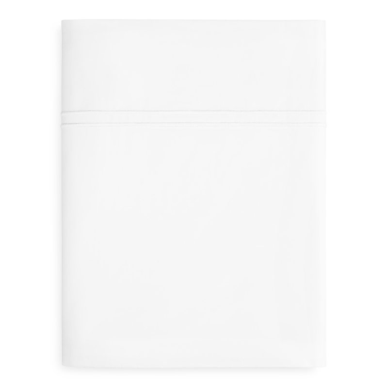Sferra Queen 200 Thread-count Resort Flat Sheet In White/white