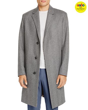 Theory - Bower Wool Herringbone Overcoat - GQ60, 100% Exclusive