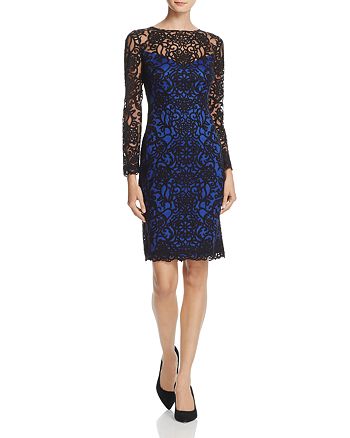 Tadashi Shoji Embroidered Long Sleeve Dress Bloomingdale S About tadashi shoji store location blog/news/events contact. bloomingdale s