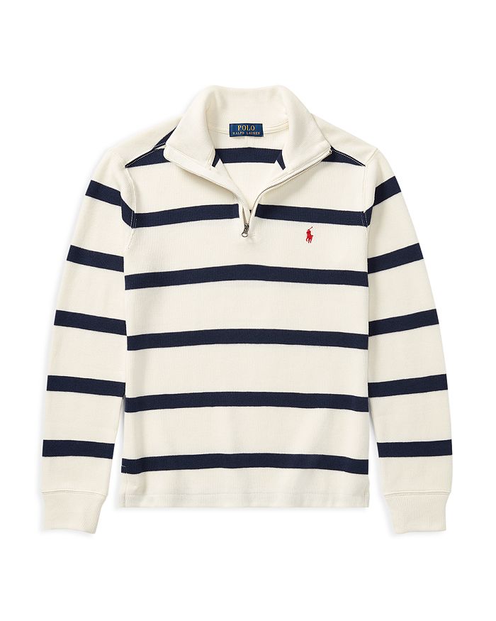 Junior Boys' [8-20] Cotton Half-Zip Sweater