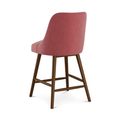 Anita Velvet Counter Stool - Exclusive