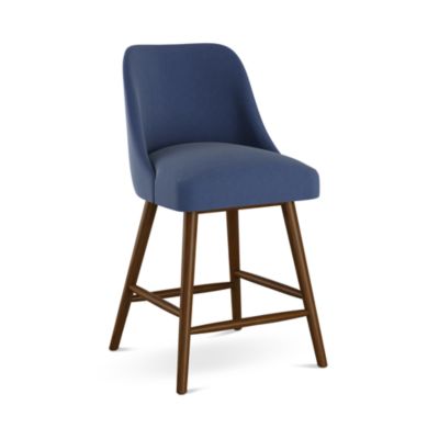 Anita Velvet Counter Stool - Exclusive