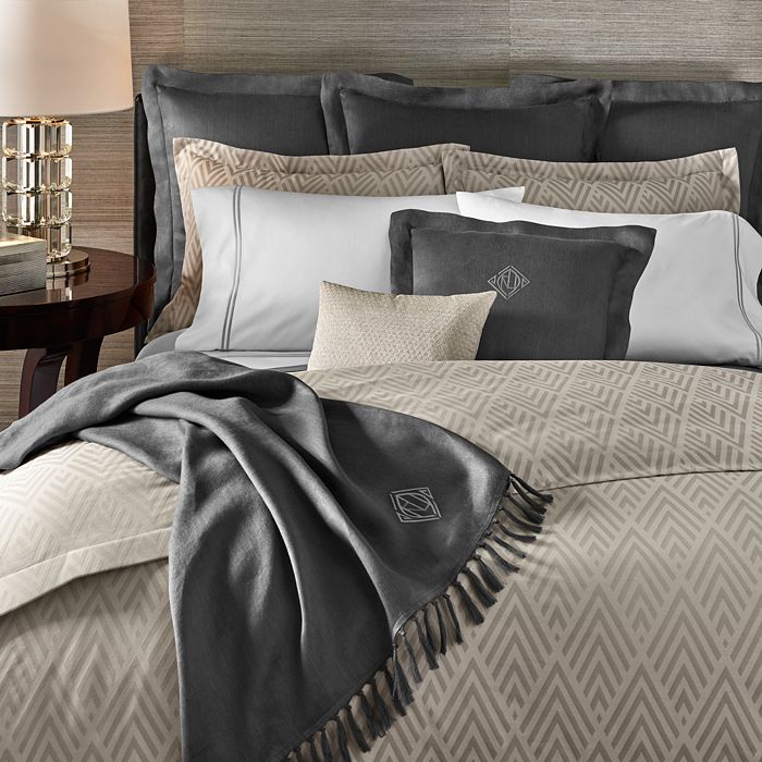 Ralph Lauren Penthouse Gray Bedding Collection Bloomingdale S