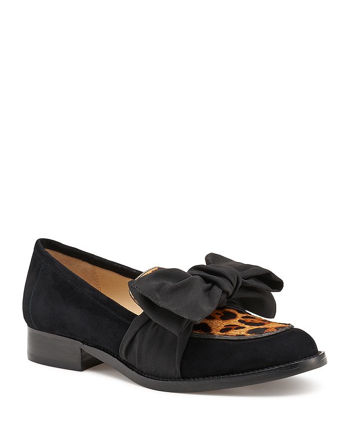 Botkier Women s Violet Leather Calf Hair Loafers Bloomingdale s