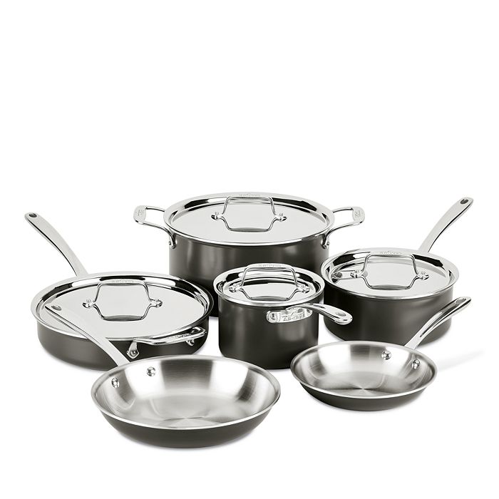 AllClad LTD 10Piece Cookware Set Bloomingdale's