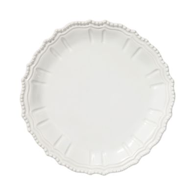 VIETRI - Incanto Stone White Baroque Round Platter